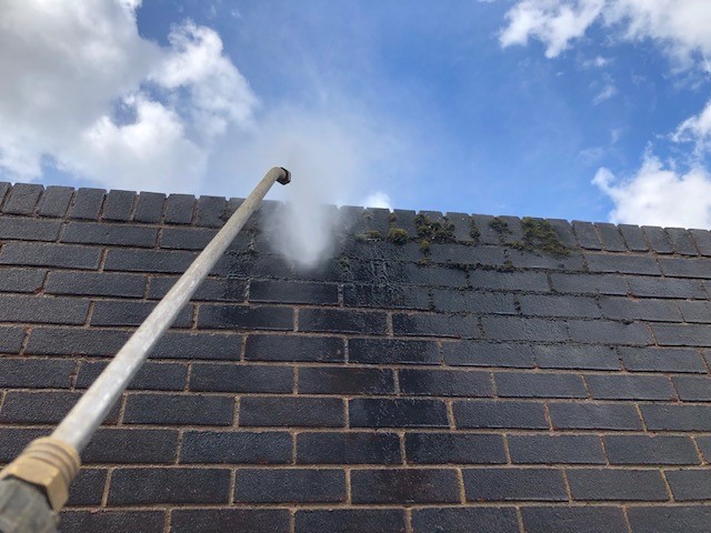 Steam Cleaning Brickwork