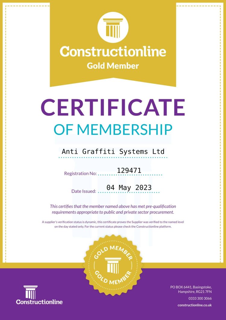 AGS One Constructionline Gold