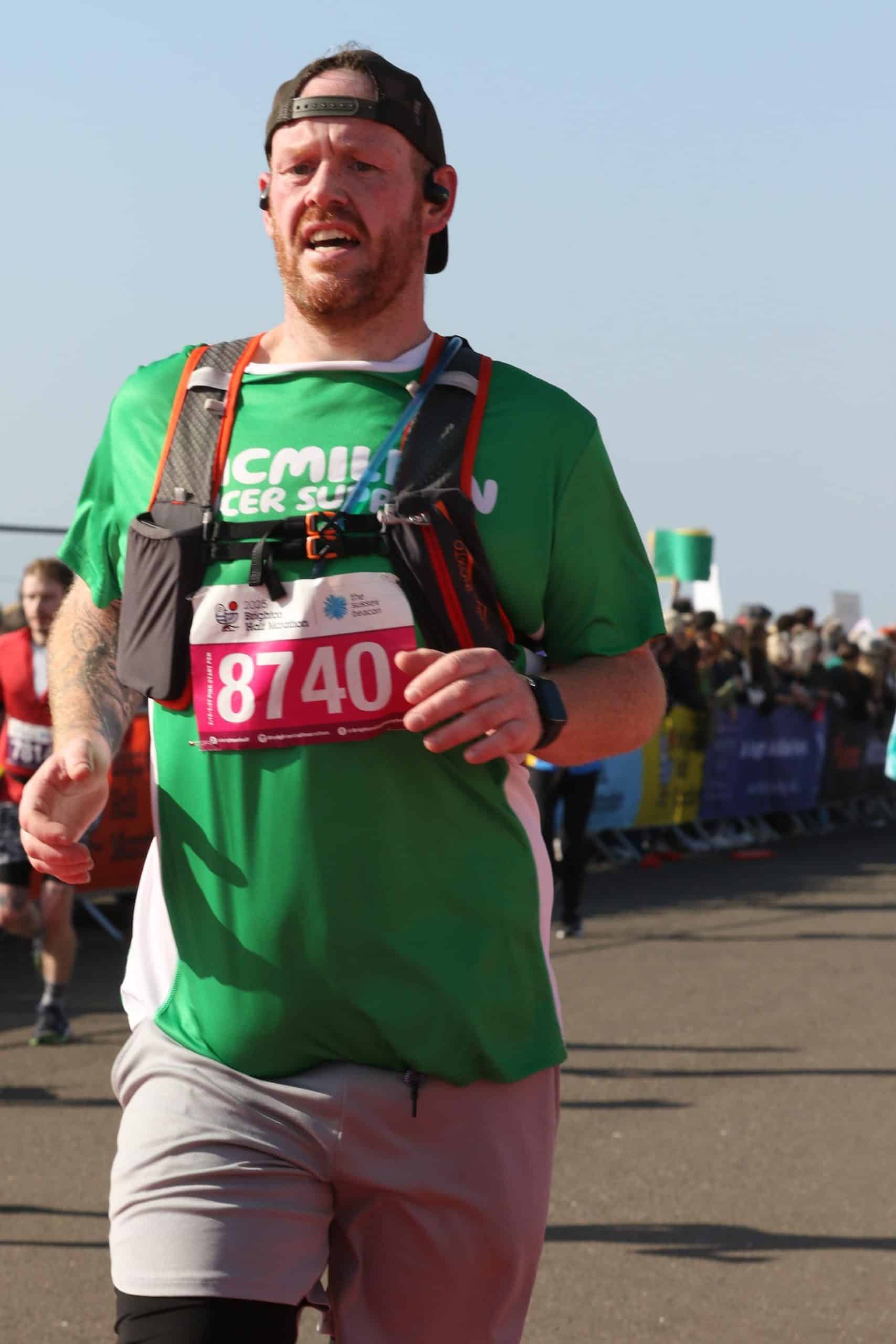 Mark Shipley Finishes Brighton Half Marathon