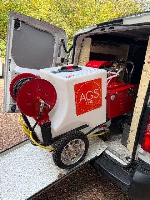 AGS Battery Powered Pressure Washer